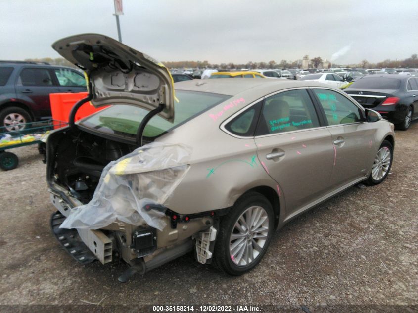 2014 TOYOTA AVALON HYBRID LIMITED/XLE TOURING 4T1BD1EB9EU035502