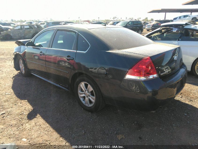 2015 CHEVROLET IMPALA LIMITED LS 2G1WA5E30F1147366