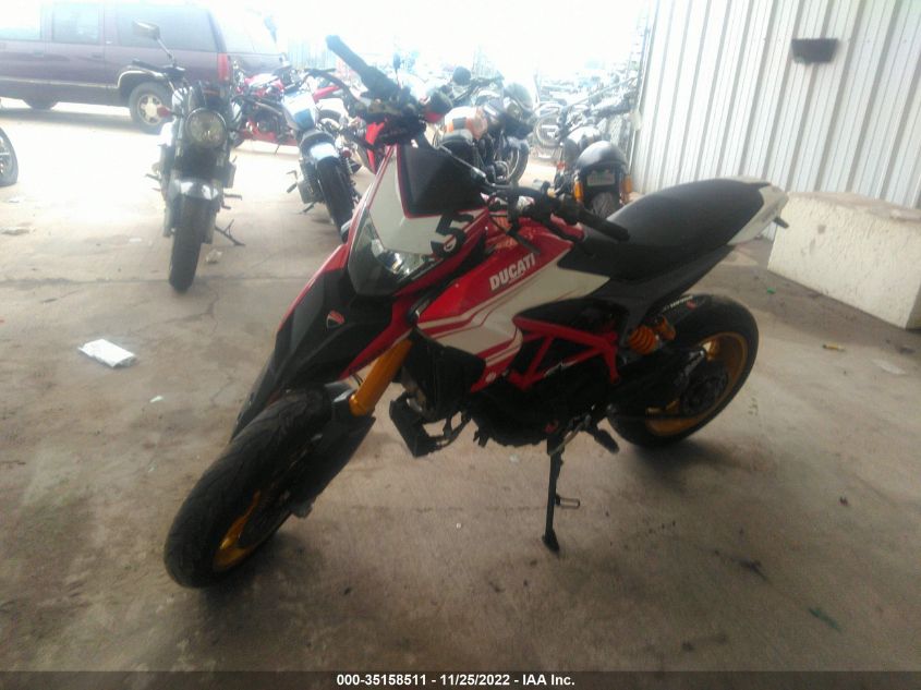 2018 DUCATI HYPERMOTARD 939 ZDM1YBJS2JB013531