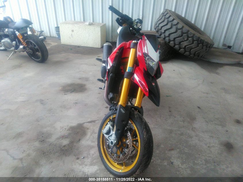 2018 DUCATI HYPERMOTARD 939 ZDM1YBJS2JB013531