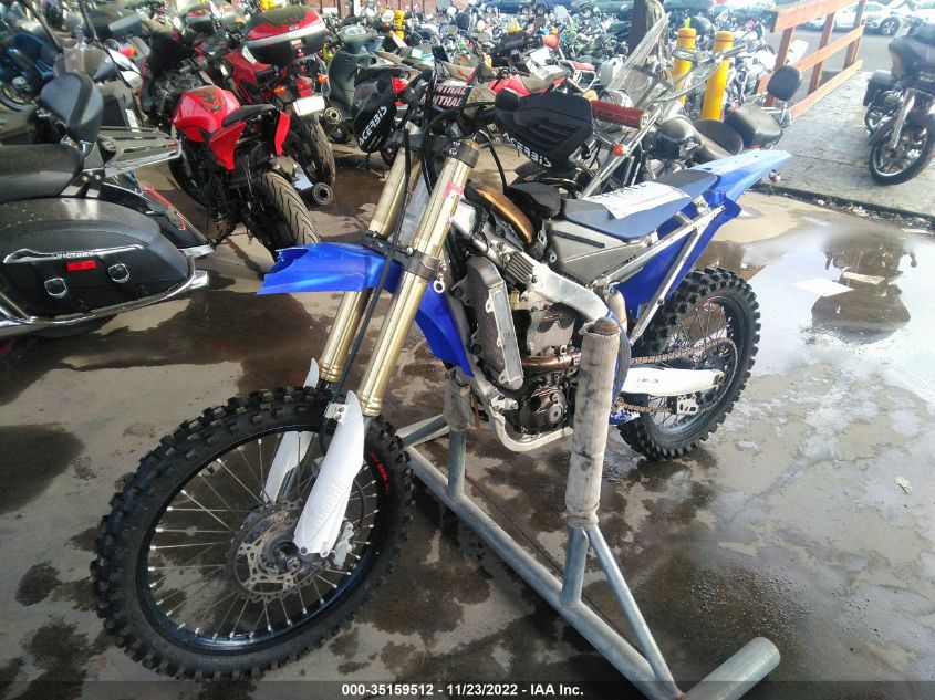 2015 YAMAHA YZ250 F JYACG34C1FA009707