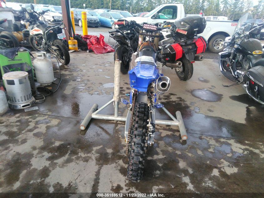 2015 YAMAHA YZ250 F JYACG34C1FA009707