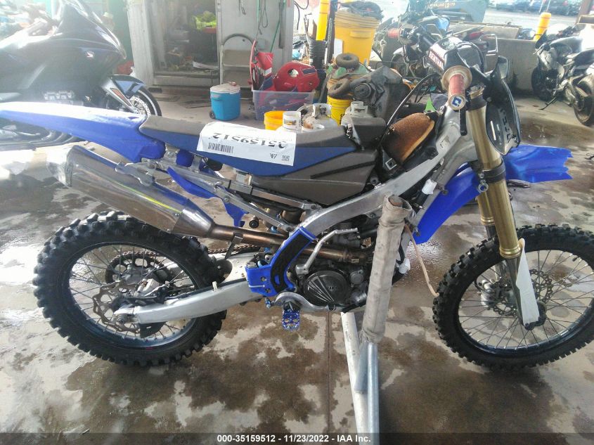 2015 YAMAHA YZ250 F JYACG34C1FA009707