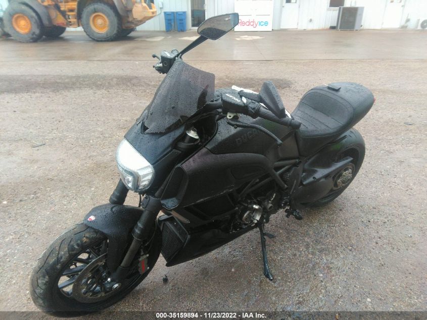 2016 DUCATI DIAVEL ZDM13BSW6GB029224