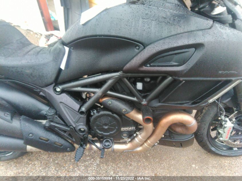 2016 DUCATI DIAVEL ZDM13BSW6GB029224