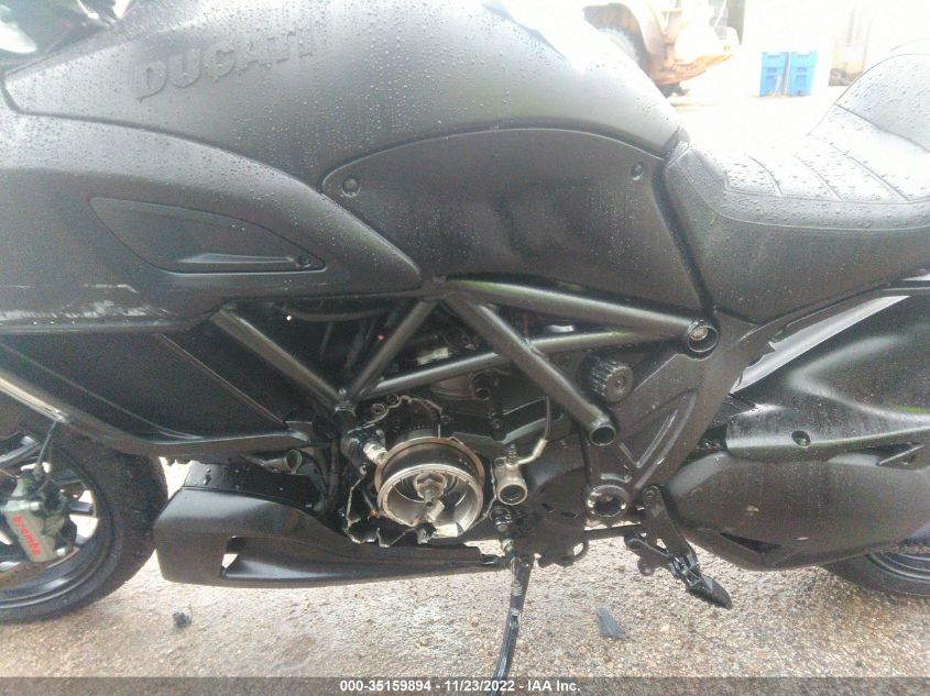2016 DUCATI DIAVEL ZDM13BSW6GB029224