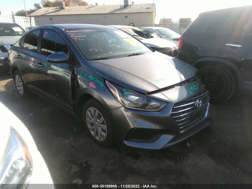 VIN 3KPC24A33KE064244 2019 HYUNDAI ACCENT SE