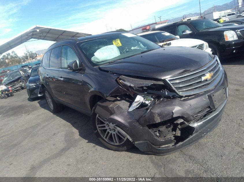 2015 CHEVROLET TRAVERSE LT - 1GNKVGKD2FJ329263