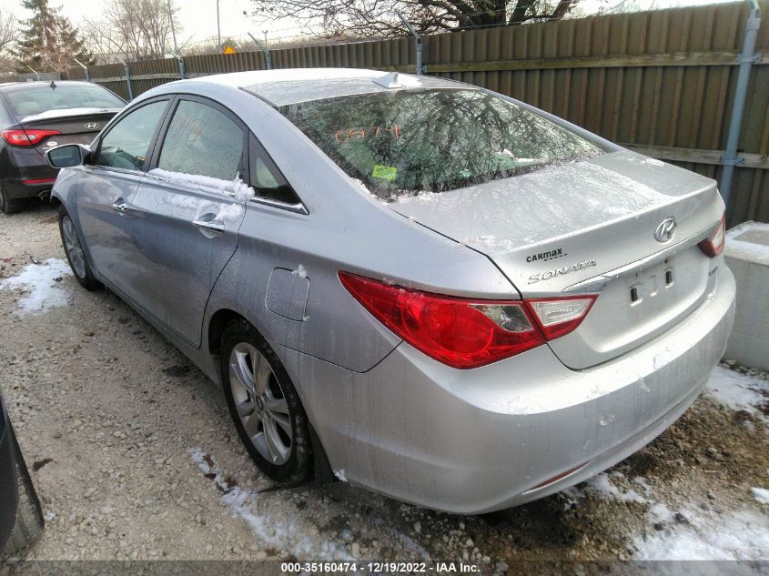 VIN 5NPEC4AC7DH799796 2013 HYUNDAI SONATA no.3