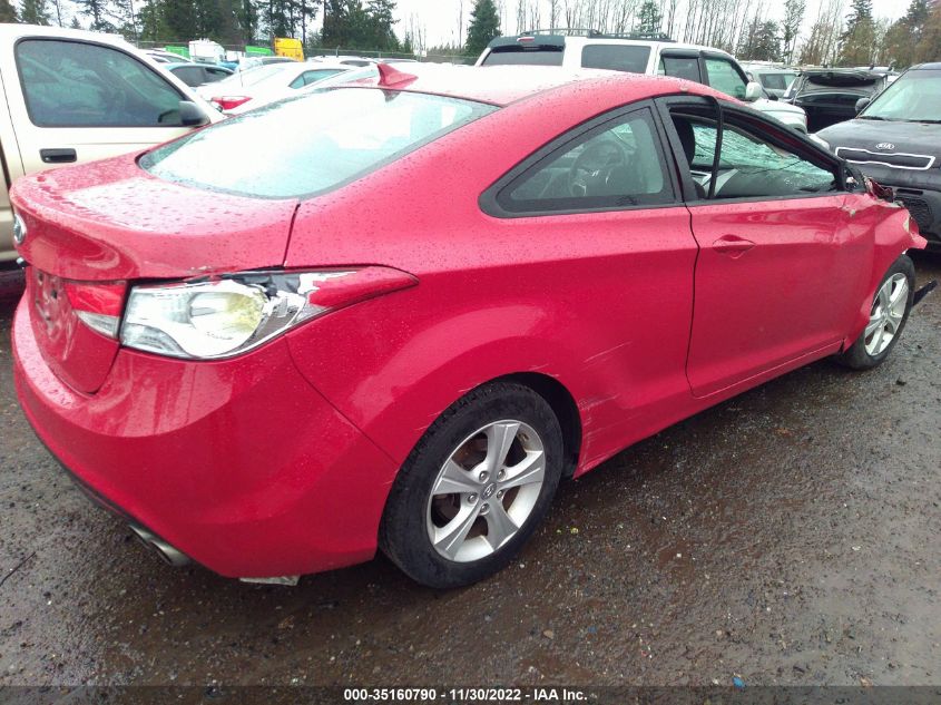 2013 HYUNDAI ELANTRA COUPE GS KMHDH6AE6DU010579