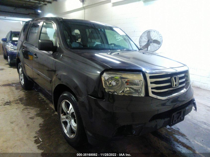 2014 HONDA PILOT EX-L - 5FNYF4H5XEB052513