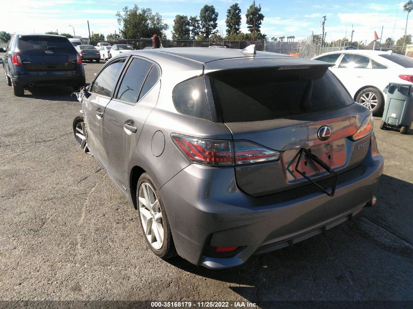 2016 LEXUS CT 200H HYBRID - JTHKD5BH9G2253229