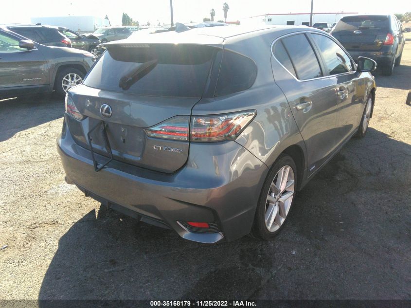 2016 LEXUS CT 200H HYBRID - JTHKD5BH9G2253229