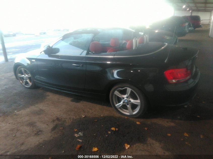 2013 BMW 1 SERIES 128I WBAUL7C50DVU08724