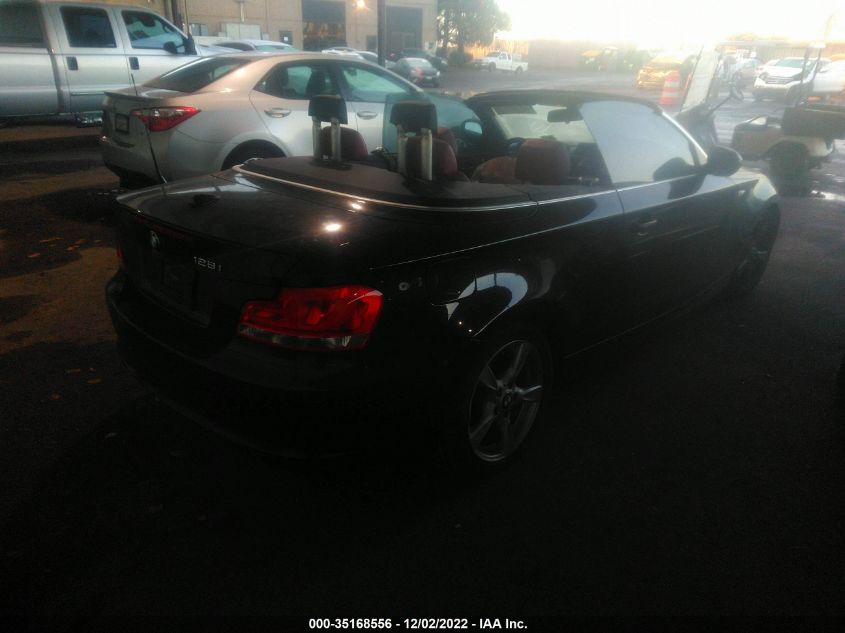 2013 BMW 1 SERIES 128I WBAUL7C50DVU08724