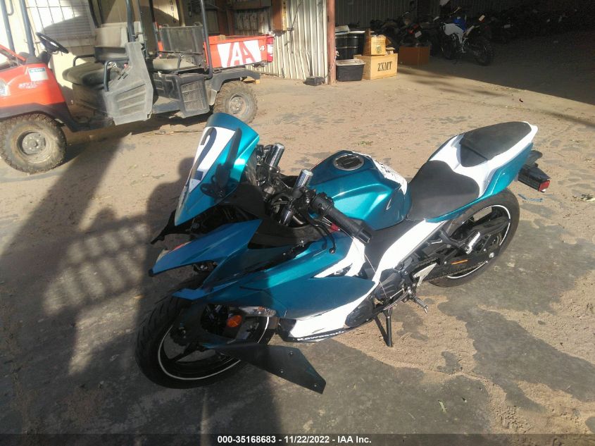 2022 KAWASAKI EX400 JKAEXKG1XNDAF8136