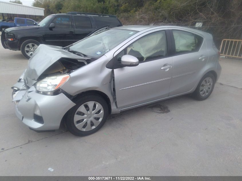 2014 TOYOTA PRIUS C ONE/THREE/TWO/FOUR JTDKDTB32E1566295