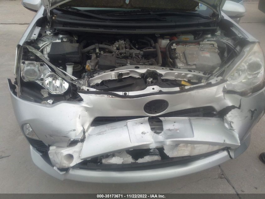 2014 TOYOTA PRIUS C ONE/THREE/TWO/FOUR JTDKDTB32E1566295