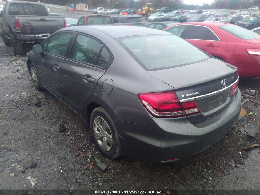 2013 HONDA CIVIC SDN LX 19XFB2F56DE223823