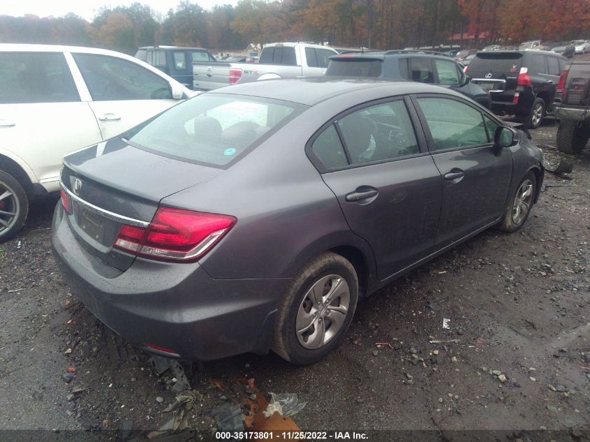 2013 HONDA CIVIC SDN LX 19XFB2F56DE223823