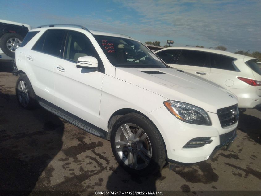 2015 MERCEDES-BENZ M-CLASS ML 350 - 4JGDA5JB8FA617107