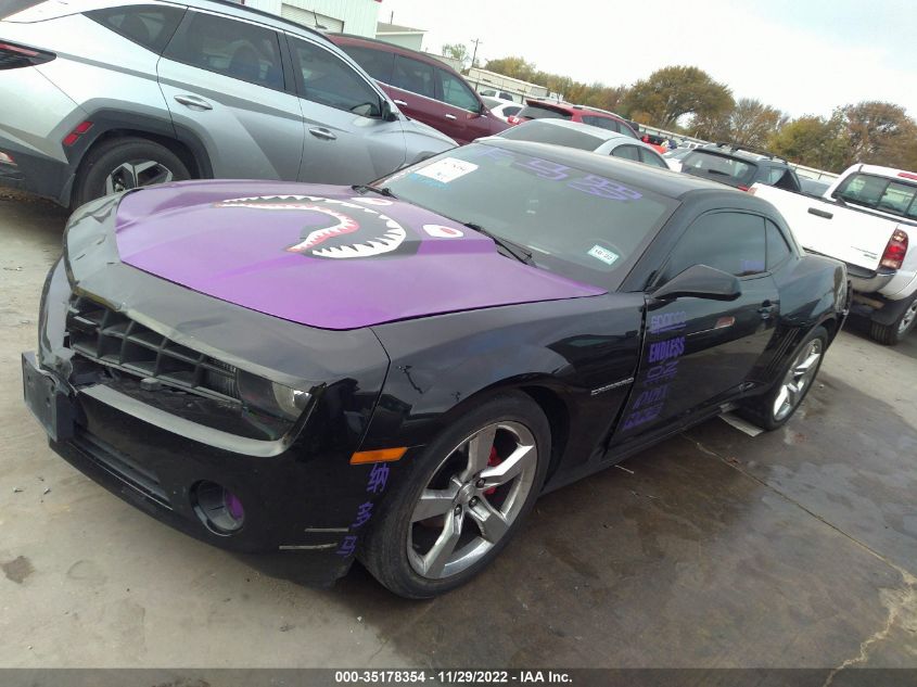 2013 CHEVROLET CAMARO LT - 2G1FC1E35D9152645