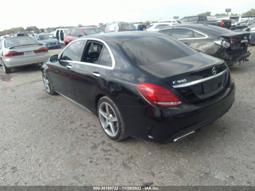 2015 MERCEDES-BENZ C-CLASS C 300 55SWF4KBXFU019842