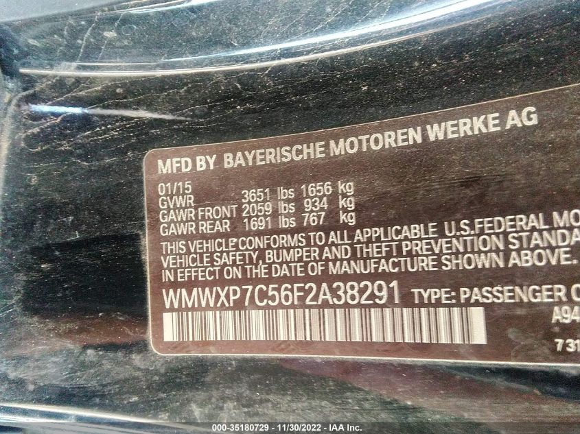 2015 MINI COOPER HARDTOP S - WMWXP7C56F2A38291