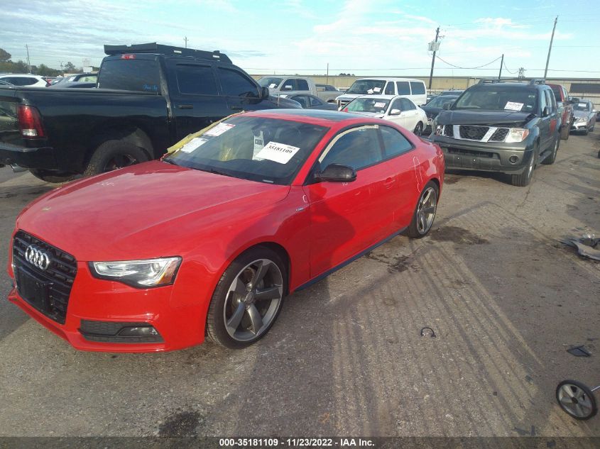 2015 AUDI A5 PREMIUM PLUS WAUMFAFR9FA027452
