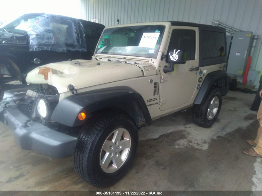 2017 JEEP WRANGLER SPORT 1C4AJWAG1HL737704