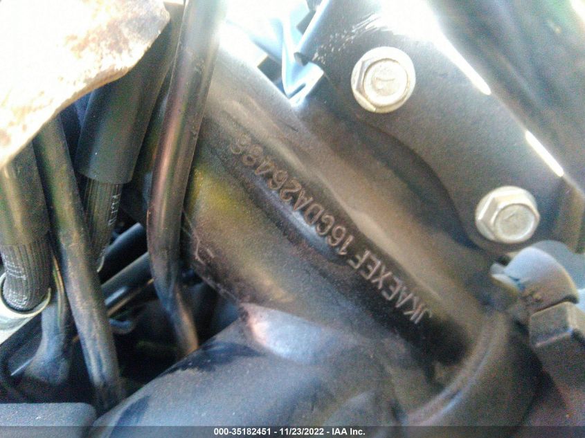 2016 KAWASAKI EX650 F JKAEXEF16GDA26486