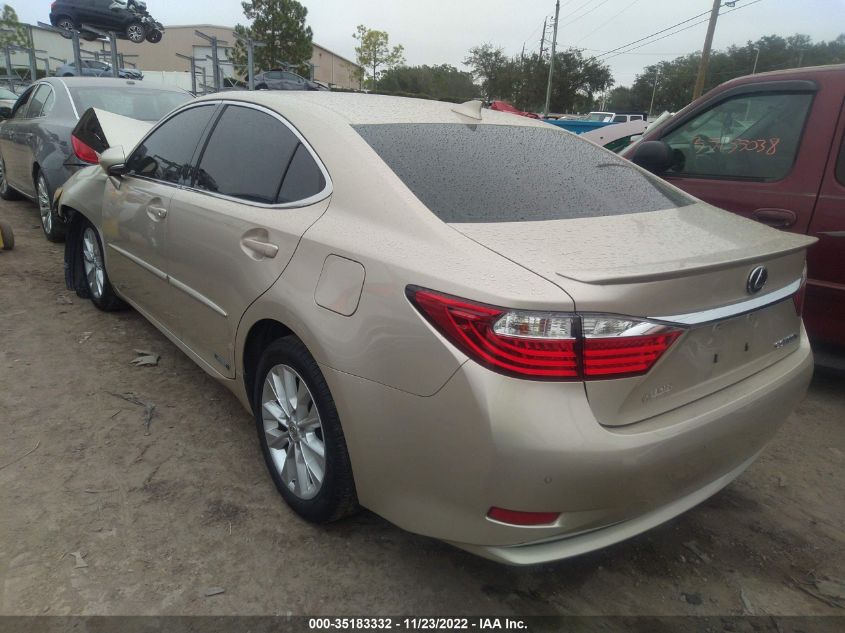 2015 LEXUS ES 300H HYBRID JTHBW1GG8F2090347