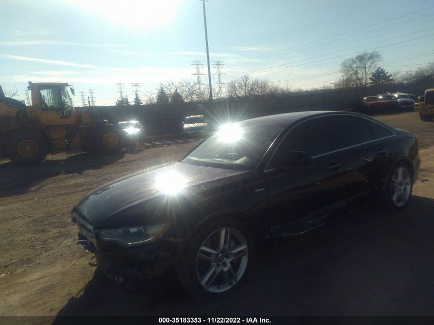2015 AUDI A6 3.0T PREMIUM PLUS WAUFGAFC1FN033580