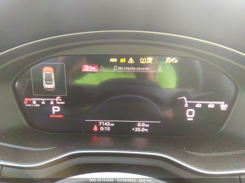 2021 AUDI S5 CABRIOLET PREMIUM PLUS - WAUW4GF57MN000593