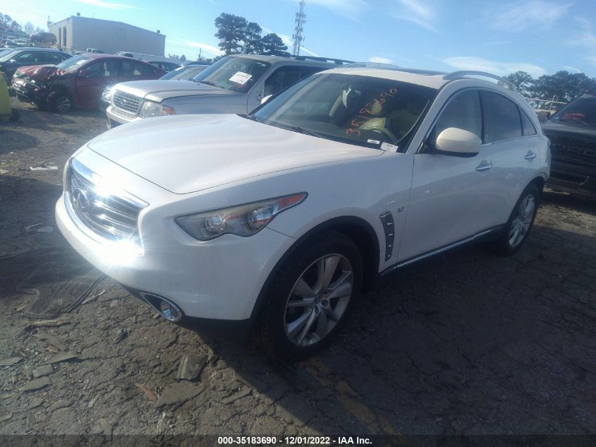 2014 INFINITI QX70 JN8CS1MW8EM410867