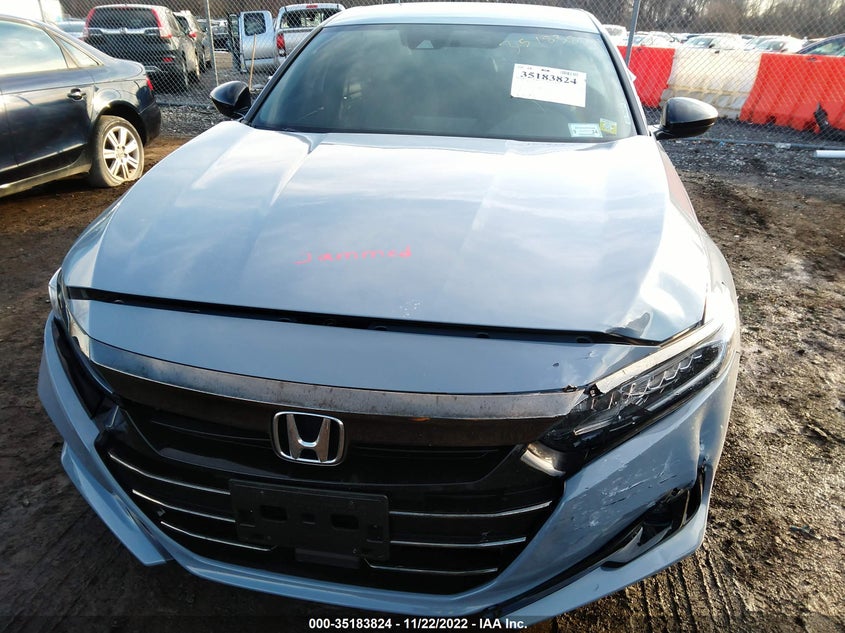VIN 1HGCV1F32NA079163 2022 HONDA ACCORD SEDAN SPORT