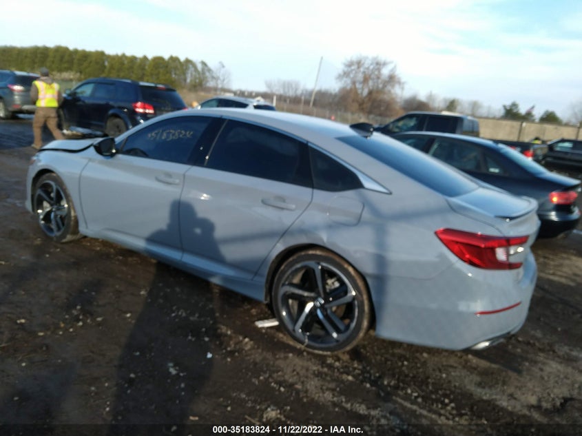 VIN 1HGCV1F32NA079163 2022 HONDA ACCORD SEDAN SPORT