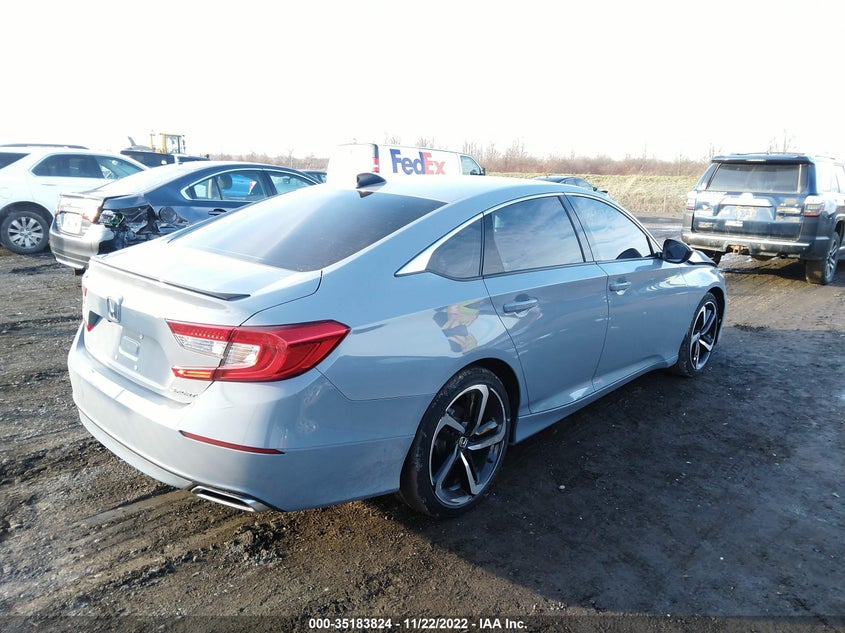 VIN 1HGCV1F32NA079163 2022 HONDA ACCORD SEDAN SPORT