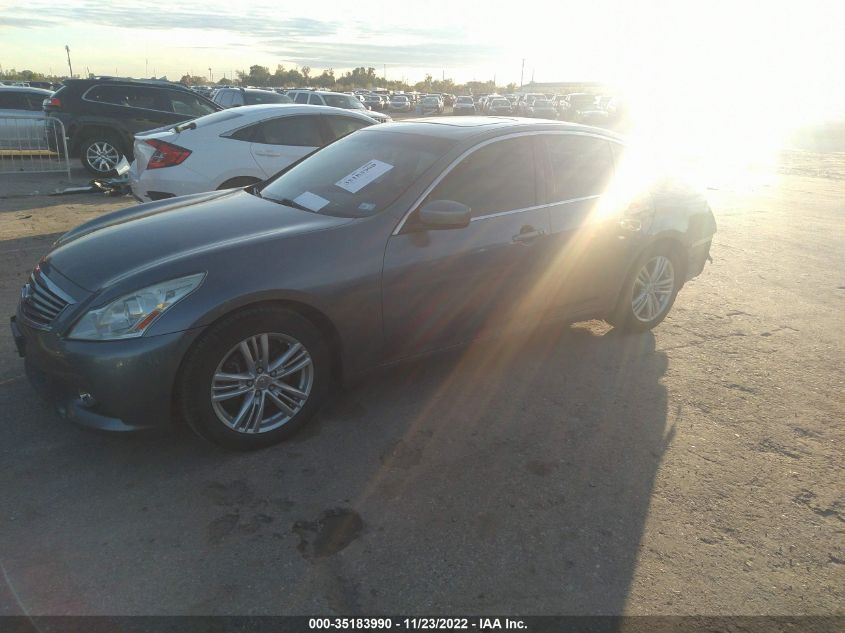 2013 INFINITI G37 SEDAN JOURNEY JN1CV6AP0DM720655