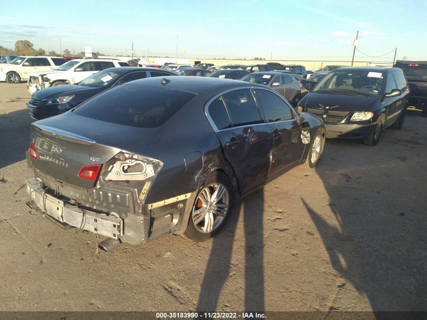 2013 INFINITI G37 SEDAN JOURNEY JN1CV6AP0DM720655