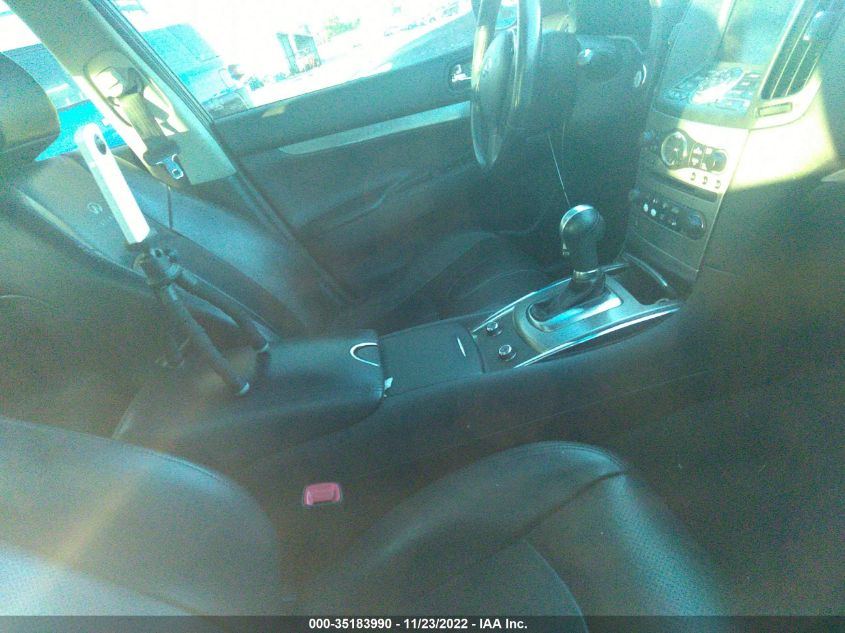 2013 INFINITI G37 SEDAN JOURNEY JN1CV6AP0DM720655