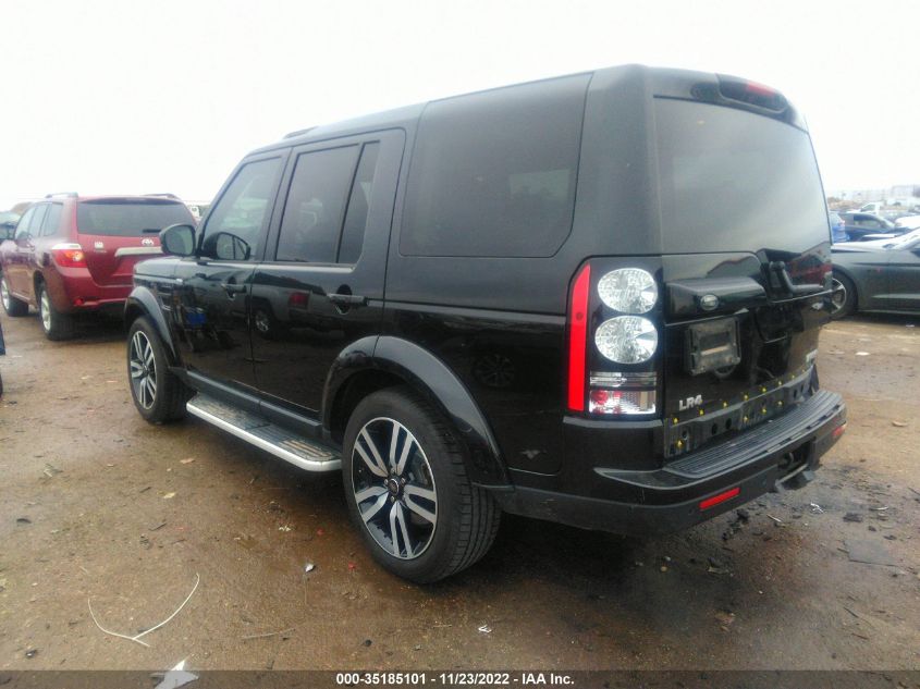 2016 LAND ROVER LR4 HSE LUX SALAK2V66GA812892