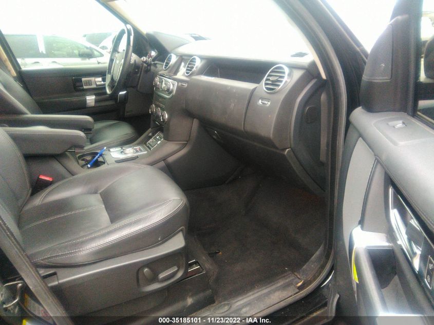 2016 LAND ROVER LR4 HSE LUX SALAK2V66GA812892