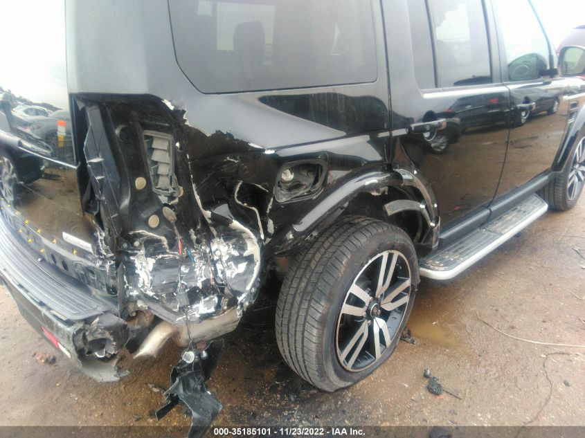 2016 LAND ROVER LR4 HSE LUX SALAK2V66GA812892