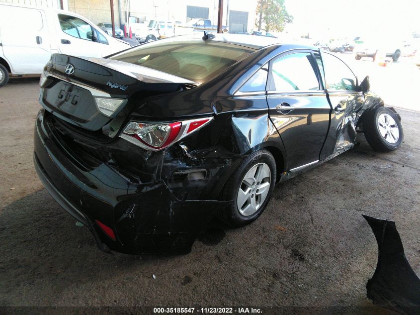 2013 HYUNDAI SONATA HYBRID - KMHEC4A44DA077830