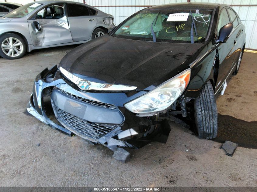 2013 HYUNDAI SONATA HYBRID - KMHEC4A44DA077830