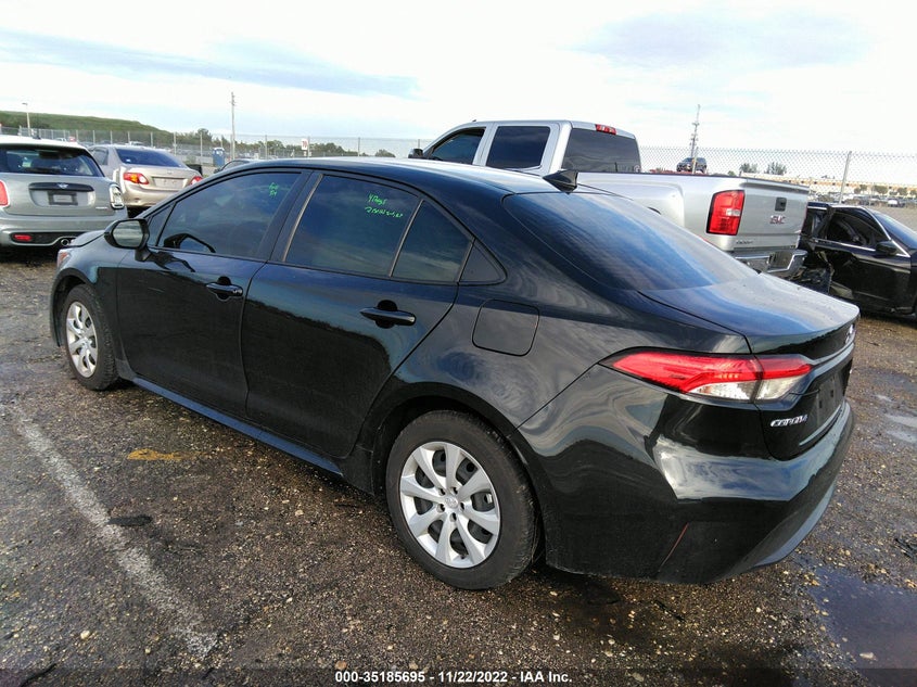 VIN JTDEPMAE7NJ207148 2022 TOYOTA COROLLA LE