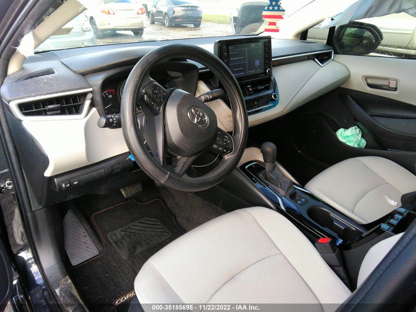 VIN JTDEPMAE7NJ207148 2022 TOYOTA COROLLA LE