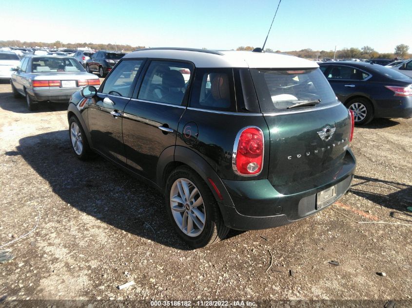 2013 MINI COOPER COUNTRYMAN - WMWZB3C5XDWM07169