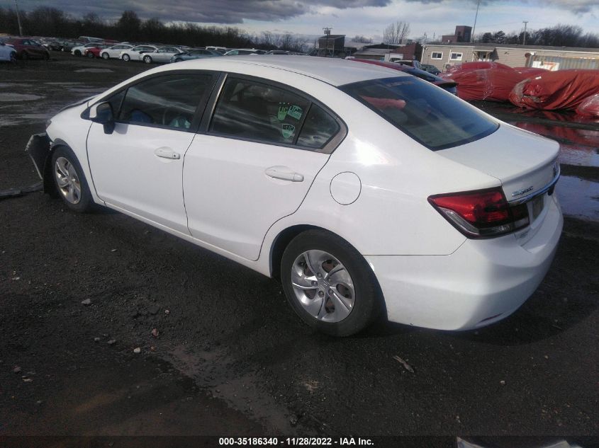 2013 HONDA CIVIC SDN LX 19XFB2F53DE260408